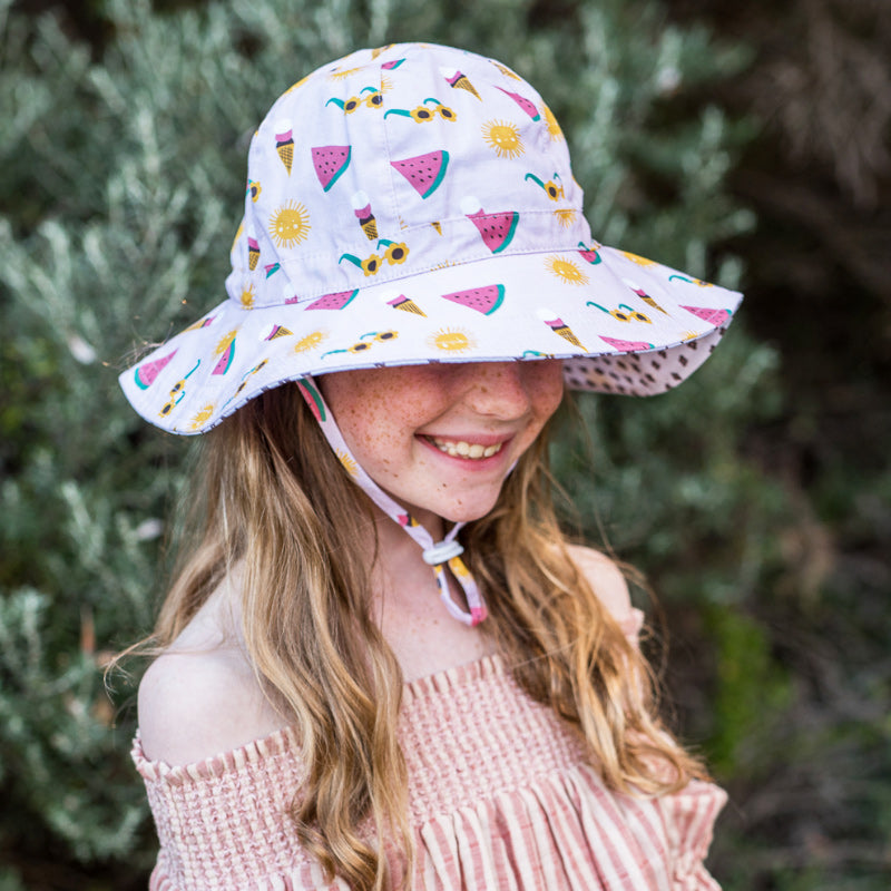 Acorn Floppy Hat - Beach Days