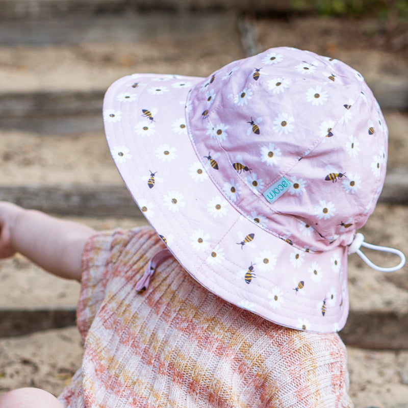 Acorn Floppy Hat - Honey Bee