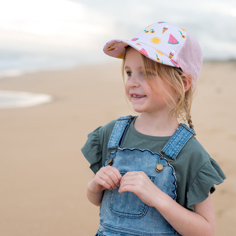 Acorn Trucker Hat - Beach Days