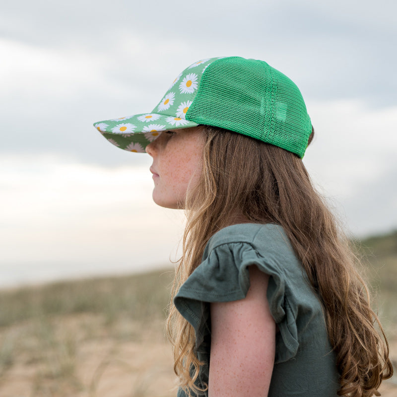 Acorn Trucker Hat - Daisy