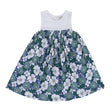 Peggy Poppie Dress - Dahlia Print Blue
