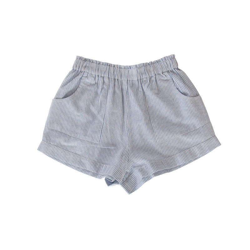 Gray and hotsell white striped shorts