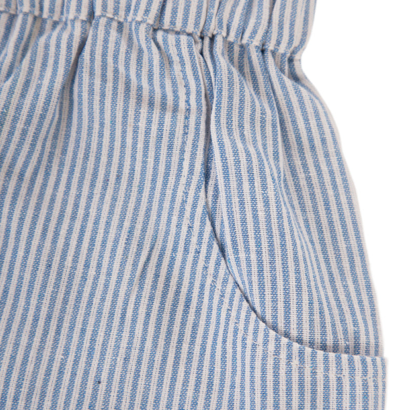 Peggy Sara Shorts - Blue Stripe