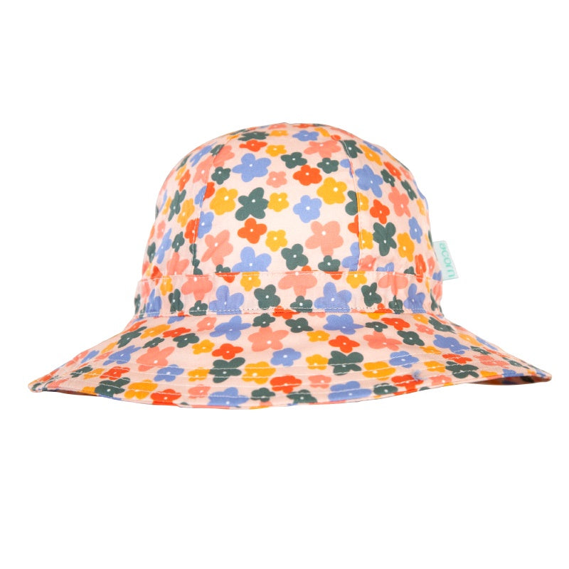 Acorn Wide Brim Hat - Flower Field