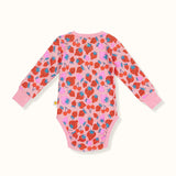 Goldie And Ace LS Bodysuit - Sally Strawberry Pink
