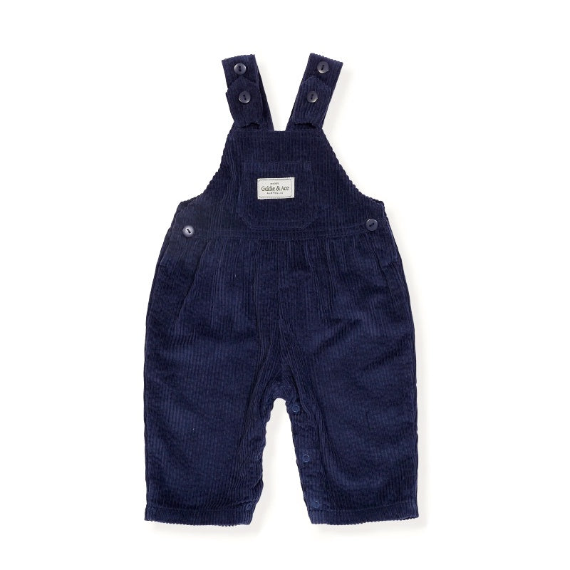 Goldie And Ace Sammy Cord Overalls - Navy