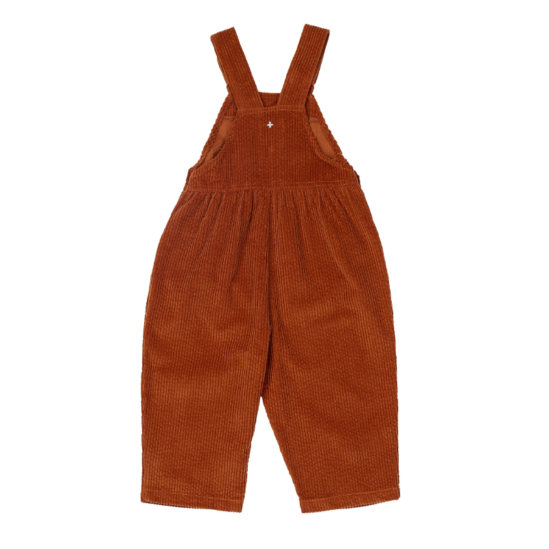 Goldie & Ace Sammy Cord Overalls - Rust