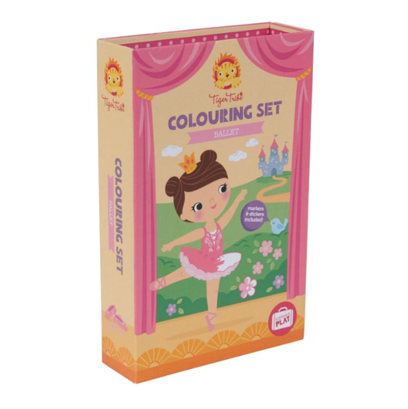 Piccolo Colouring Set - Ballet