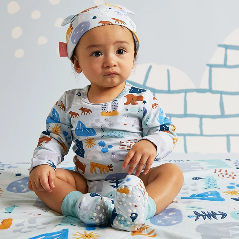 Halcyon Nights LS Bodysuit - Arctic Park