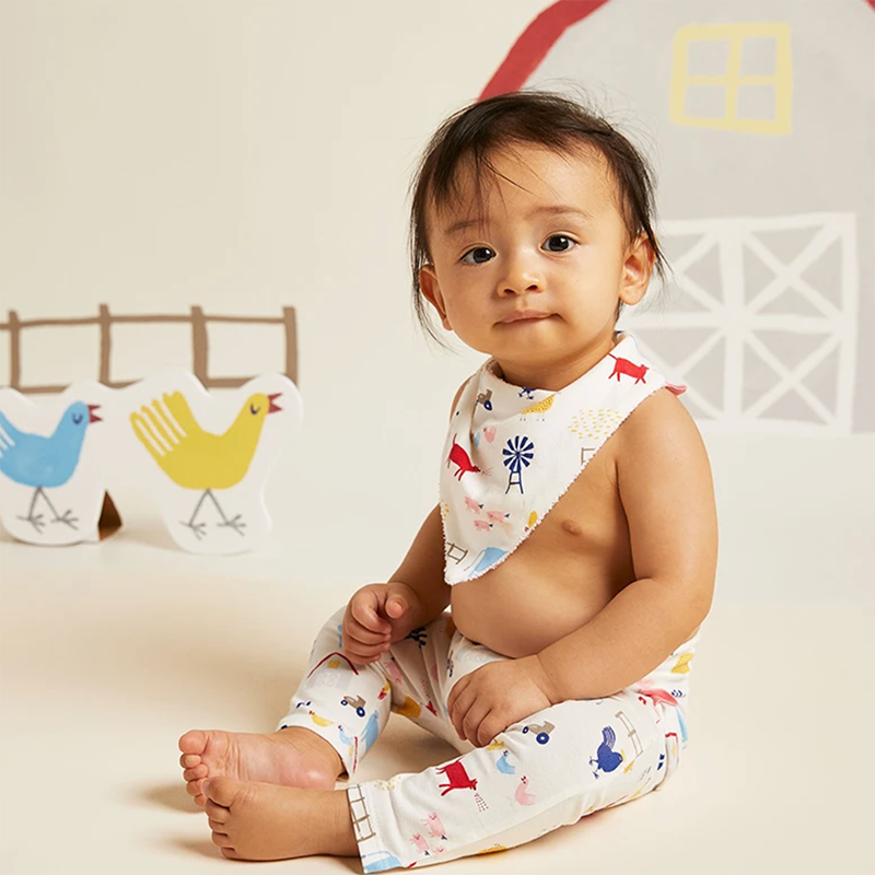 Halcyon Nights Yo Yo Bib - Farm Life