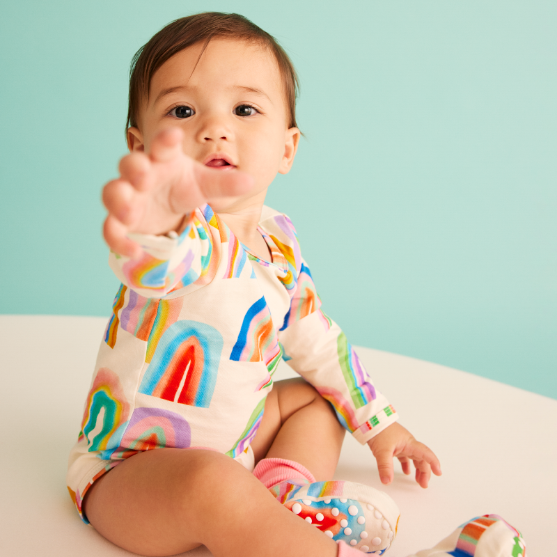 Halcyon Nights LS Bodysuit - Chasing Rainbows