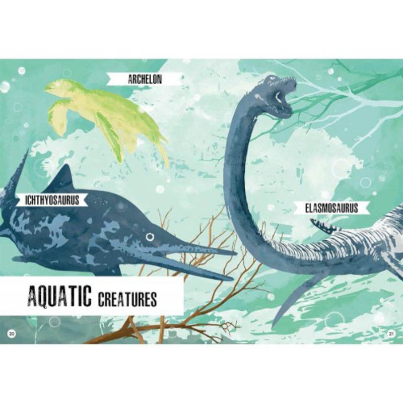3D Assemble And Book - The Age Of The Dinosaurs