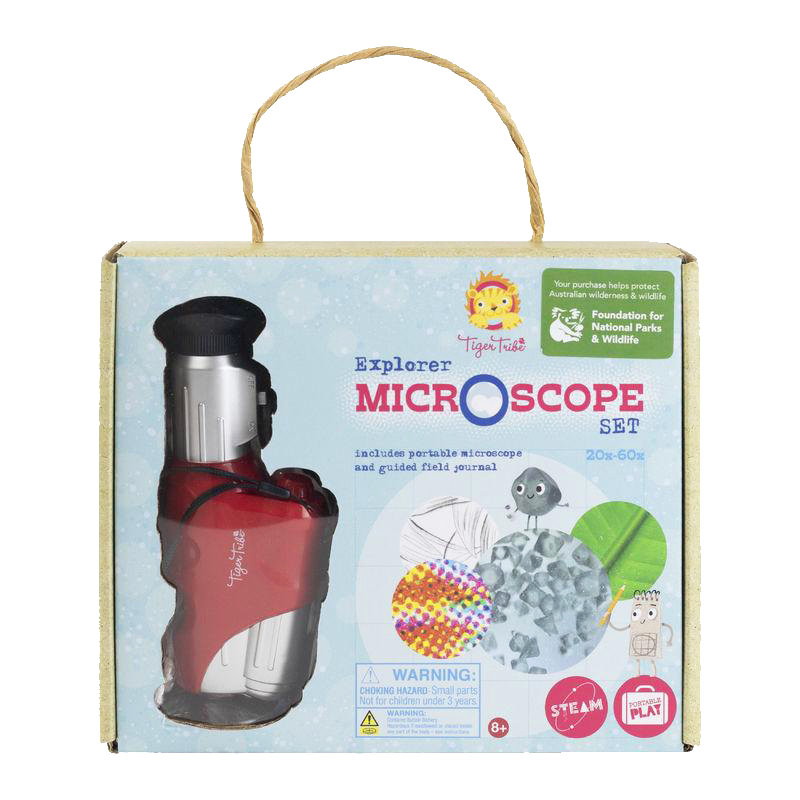 Tiger Tribe Explorer Microscope Set