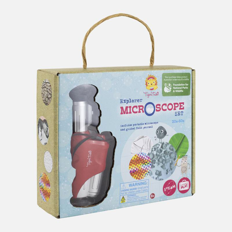 Tiger Tribe Explorer Microscope Set