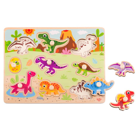 Dinosaur Peg Puzzle
