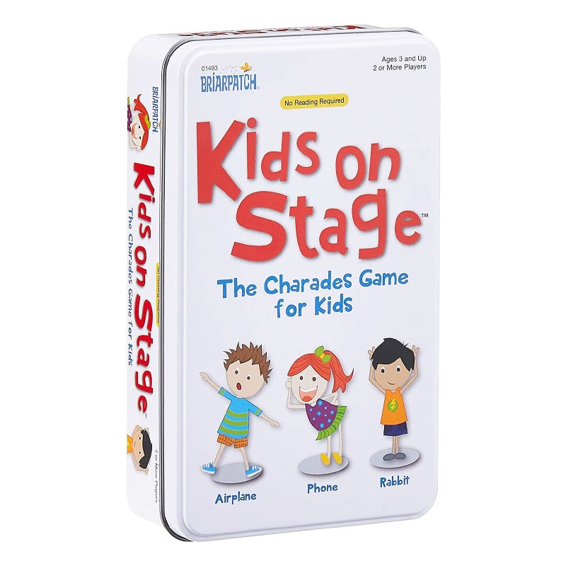 Charades For Kids On Stage Tin