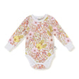 Goldie And Ace LS Bodysuit - Vintage Floral Blush