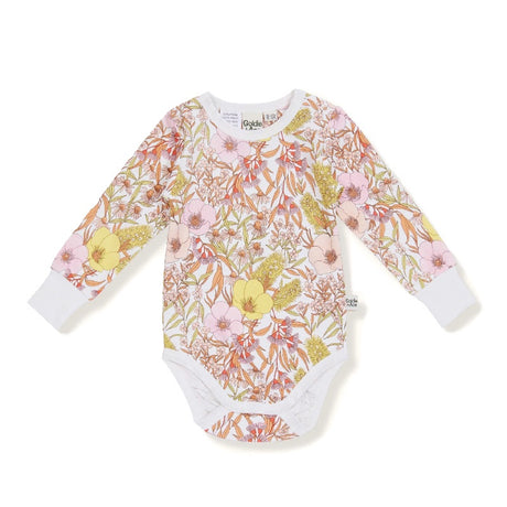 Goldie And Ace LS Bodysuit - Vintage Floral Blush