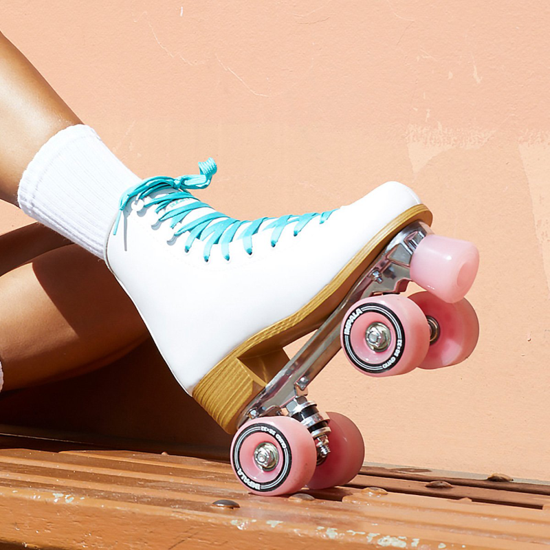 Impala Quad Roller Skates - White