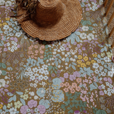 Banabae Hemp/Org Cotton Cot Sheet - Wild Meadow