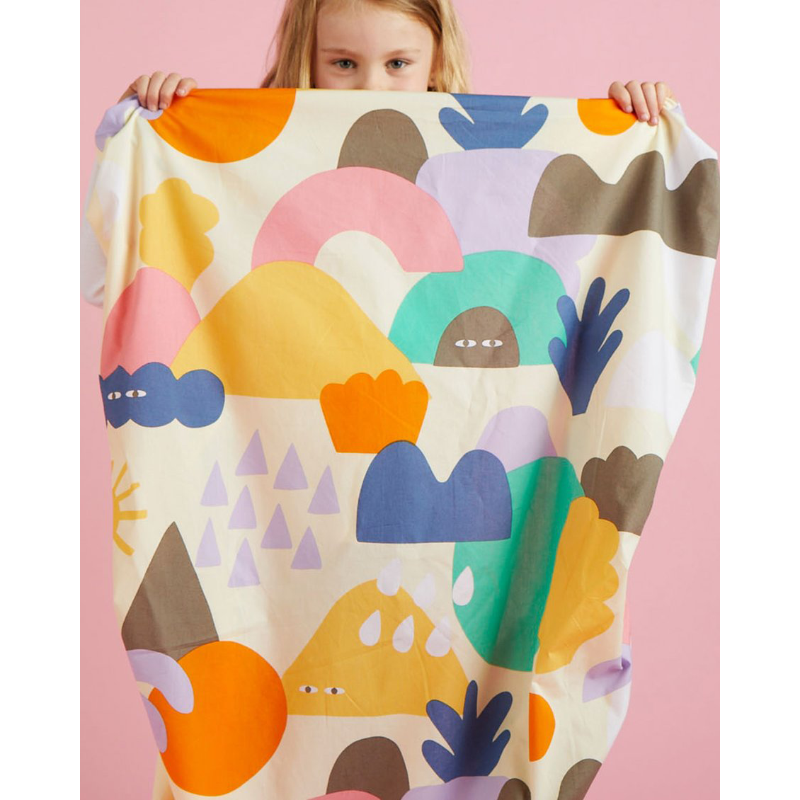 Halcyon Nights Fitted Cot Sheet - Wonderland
