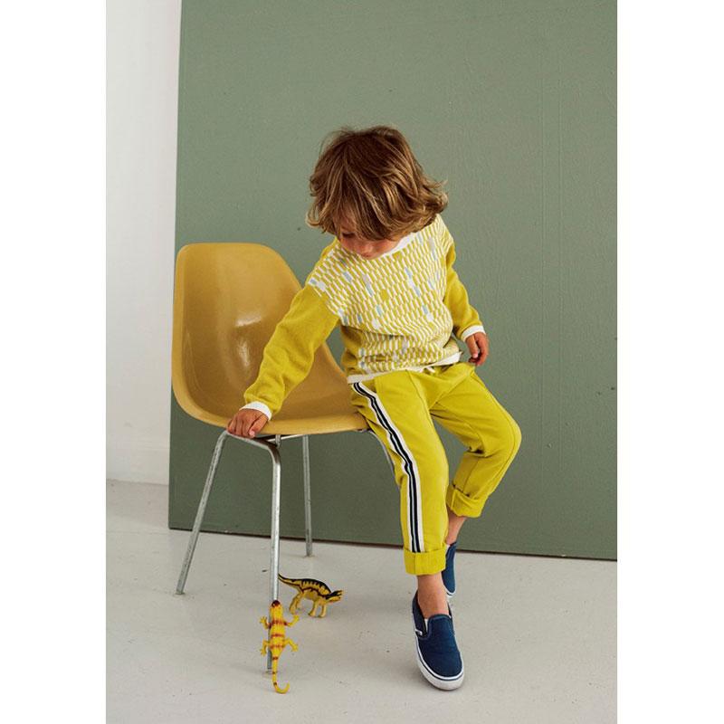 Kids Case Cody Organic Sport Pants - Chartreuse