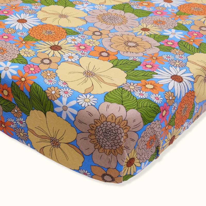 Goldie And Ace Fitted Sheet Bassinette - Zoe Floral