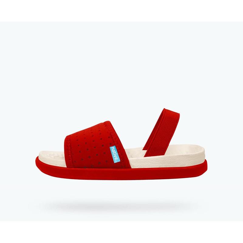 Native Penn Sandals - Red At Shorties kids Shop in Sydneys inner west