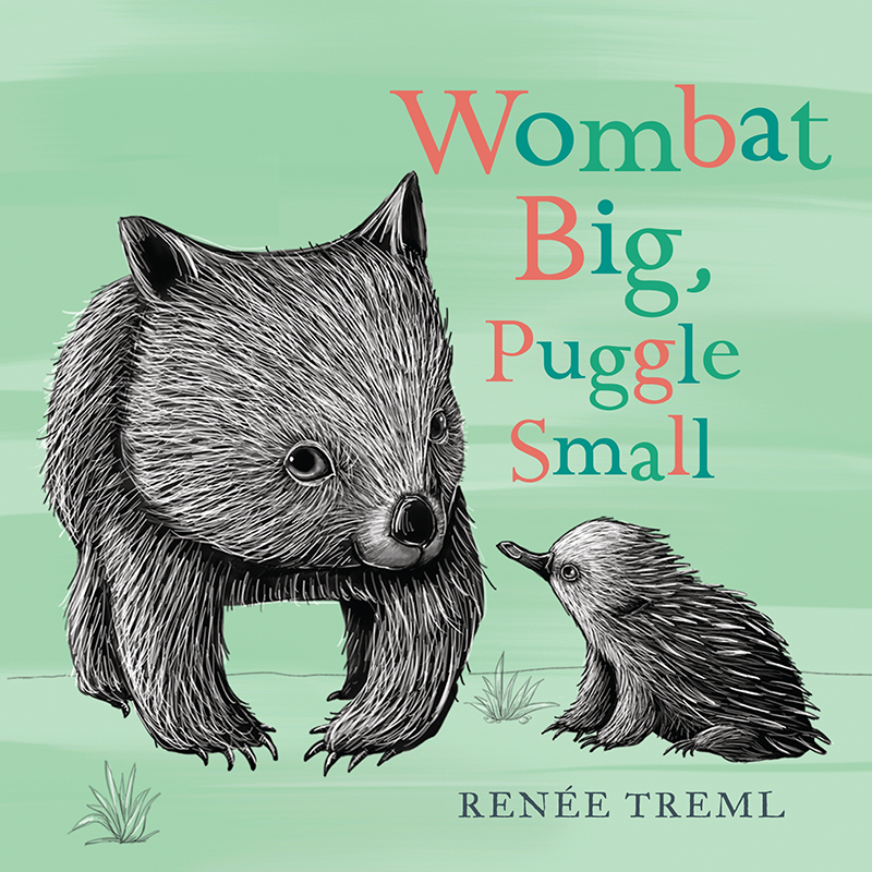 Wombat Big, Puggle Small (Board)