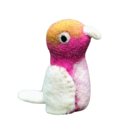 Felt Galah Finger Puppet