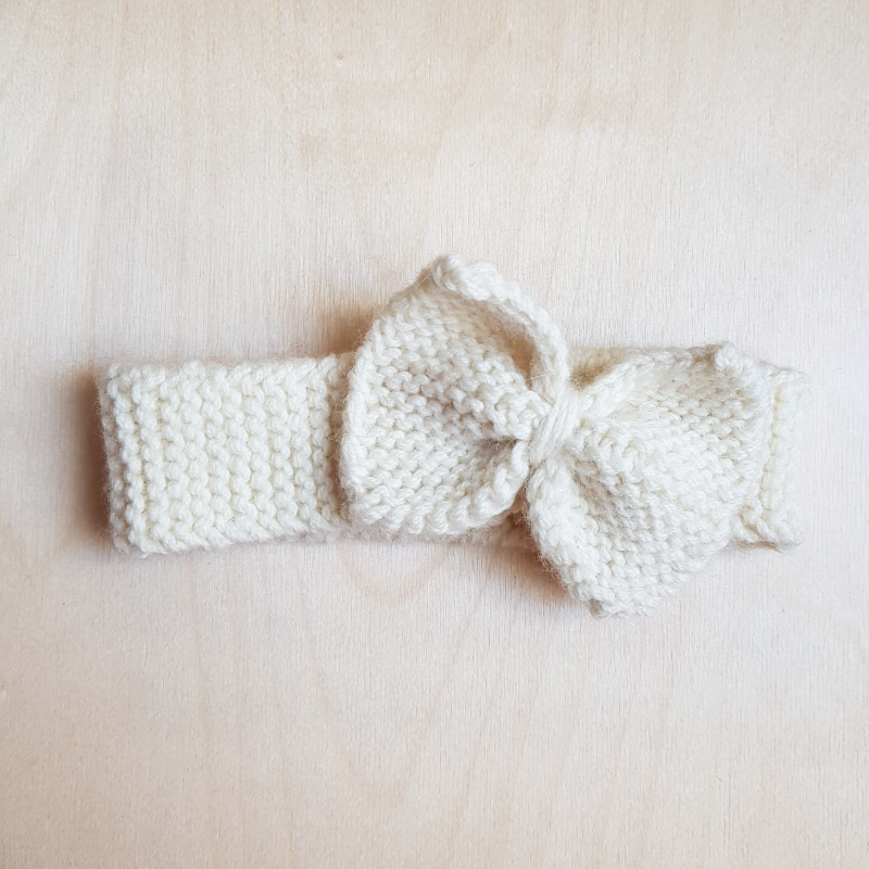 Hand Knitted Baby Headband