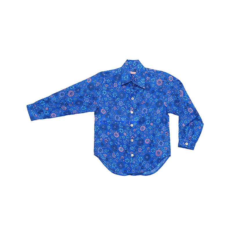 Coco & Ginger Finn Shirt - Sapphire Dahlia