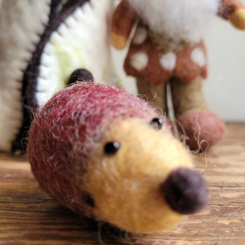 Felt Hedgehog
