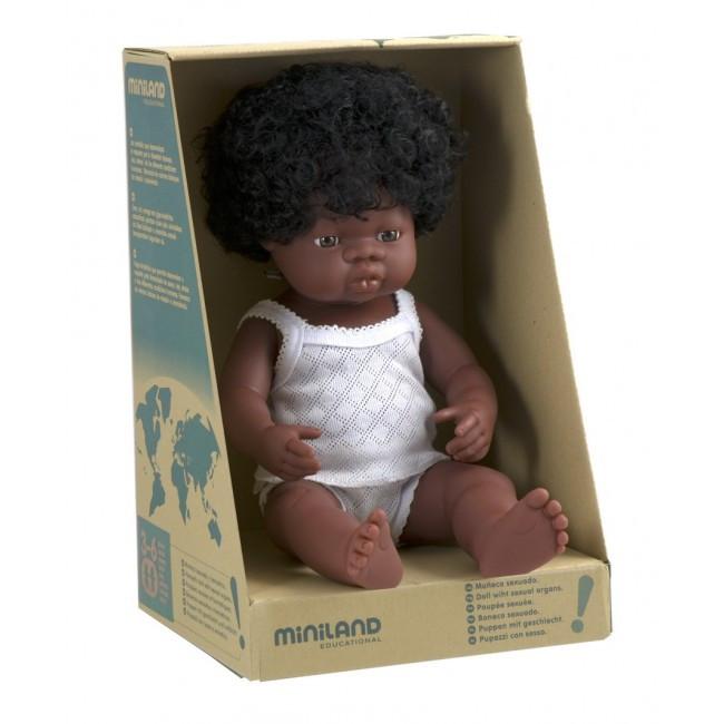 Miniland Anatomically Correct Doll - Large African Girl