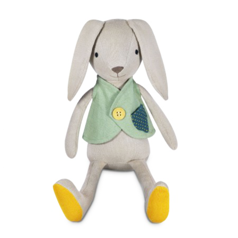 Apple Park Organic Knit Bunny - Luca