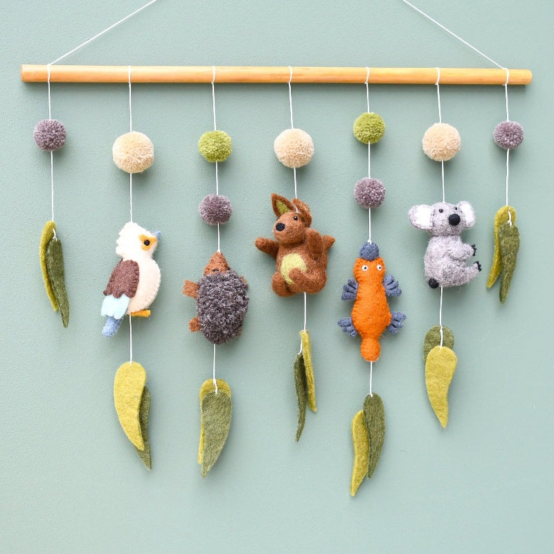 Nursery Mobile Hanging - Australian Animals
