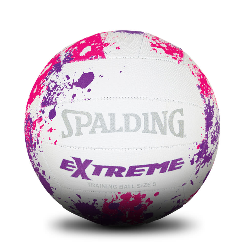 Spalding Extreme Training Netball - Pink/Purple Size 5