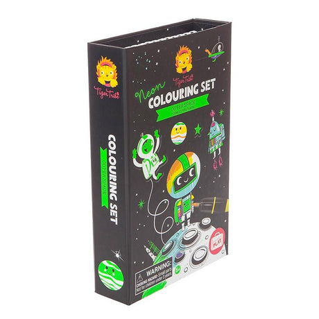 Neon Colouring Set - Outer Space