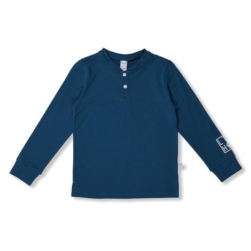 Littlehorn Henley Tee - Vivid Blue
