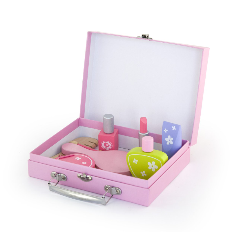 Wooden Beauty Set With Case