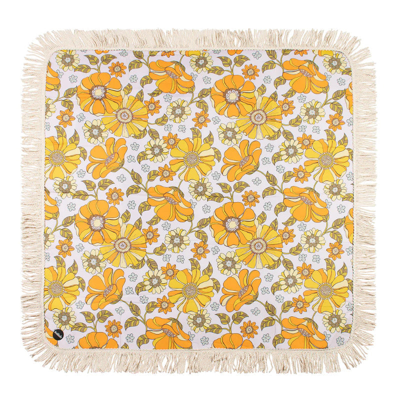 Kollab Holiday Fringed Picnic Mat 1.4x1.4m - Bonnie Doon