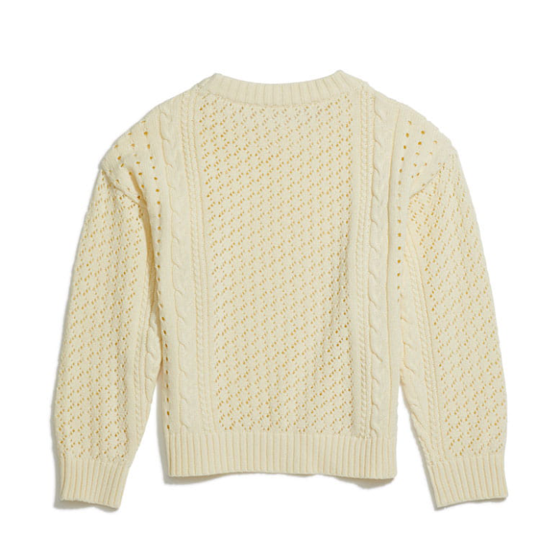 Yellow Jungle Botany Jumper - Beige