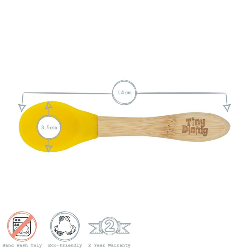 Kids Bamboo Spoon - Red