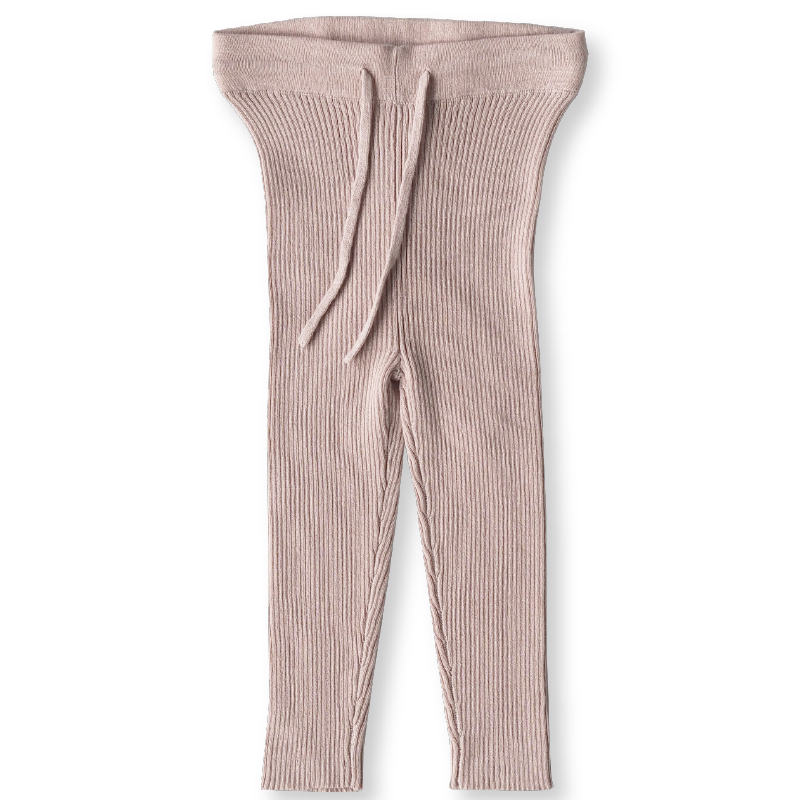 Grown Ribbed Essential Legging - Rose