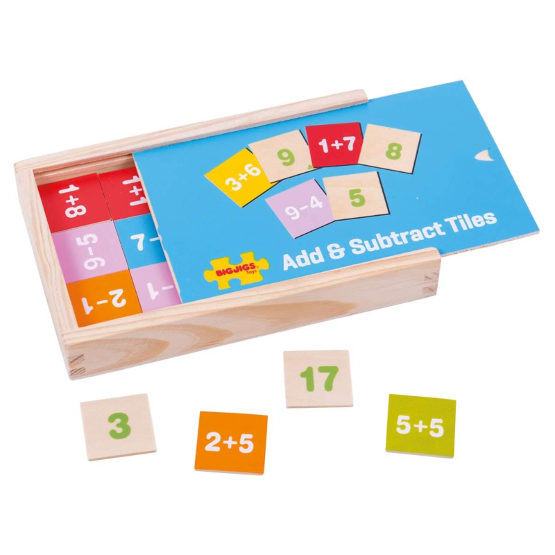Bigjig Toys Add And Subtract Box