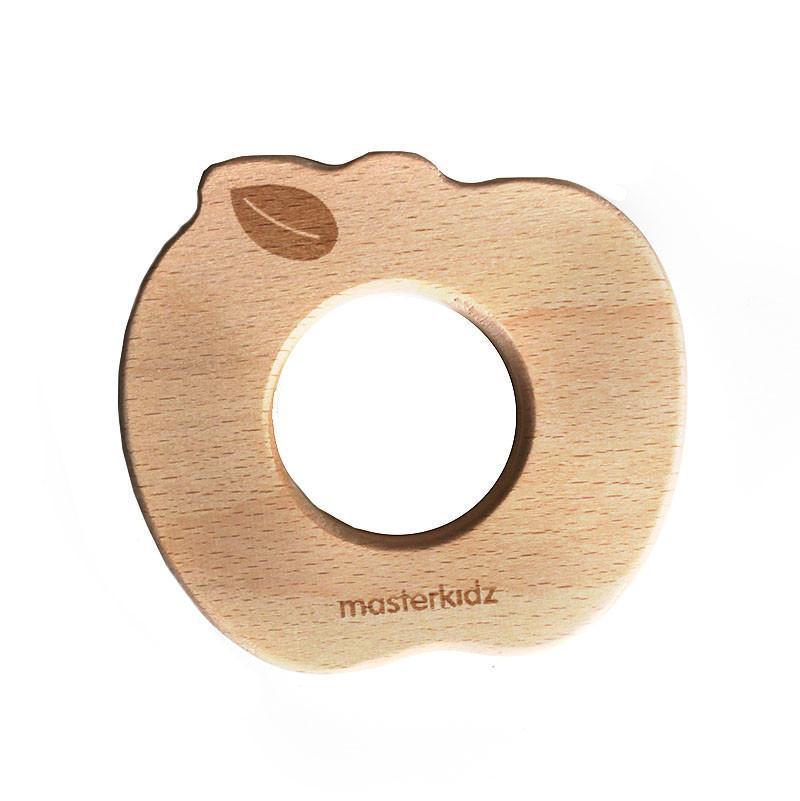 All Natural Wooden Teether Apple