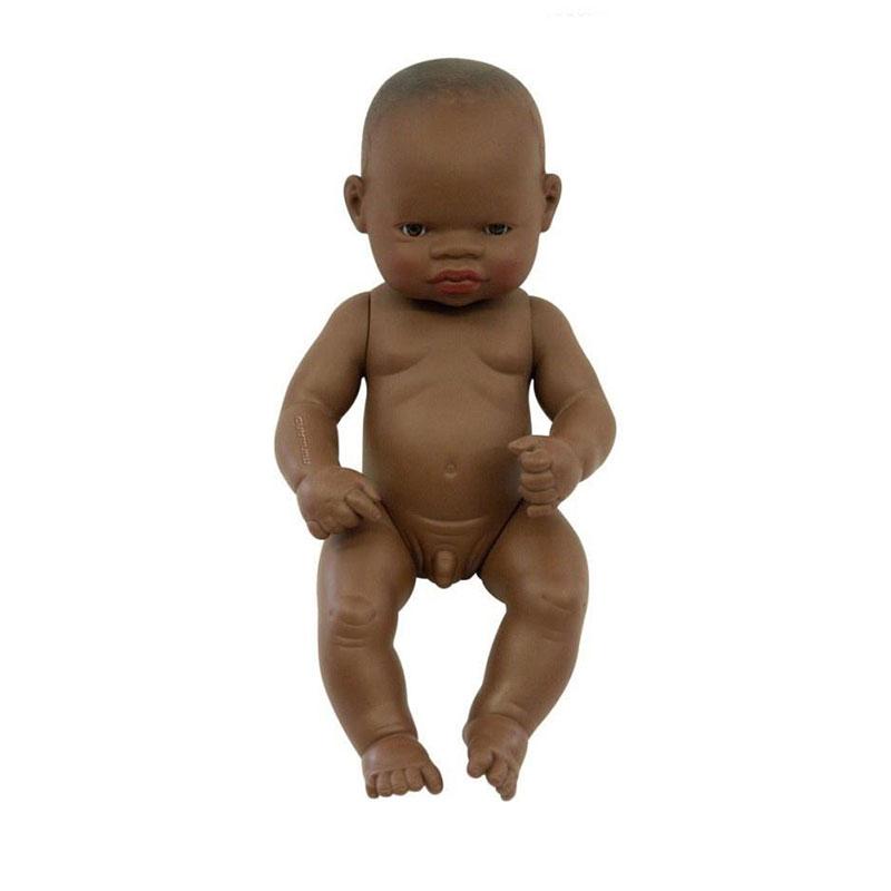 Miniland Anatomically Correct Doll - Small African Boy