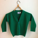 Grandpa Retro Cardigan - Red Yellow and Green Made in Sydney