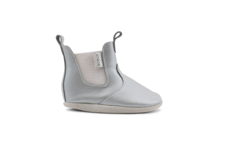 Bobux Soft Sole Jodhpur Silver