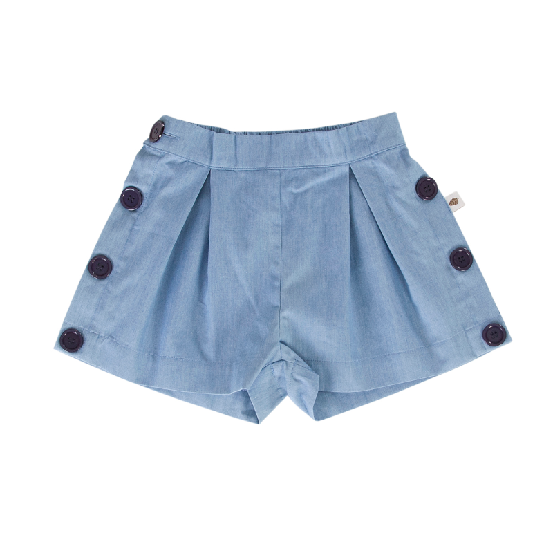 Peggy Ocean Shorts - Chambray